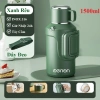 Bình Giữ Nhiệt 1500ml INOX 316 Giữ Nhiệt 24H Tay Cầm Dây Đẹp - Giảm 87600đ còn 365000đ 12