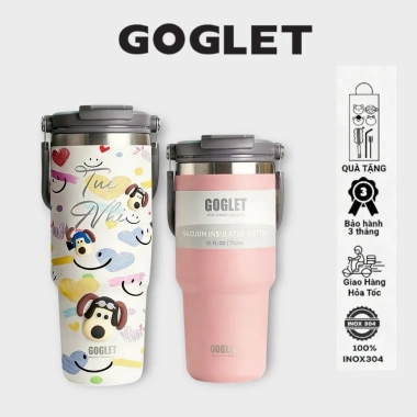 Bình Giữ Nhiệt GOGLET Cao Cấp 650ml-1200ml Tay Cầm Tiện Lợi Giá Rẻ Giữ Lâu 2 Bình Giữ Nhiệt GOGLET Cao Cấp 650ml-1200ml Tay Cầm Tiện Lợi Giá Rẻ Giữ Lâu 2
