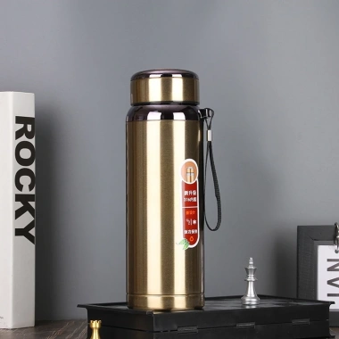 Bình Giữ Nhiệt Inox 304 2 Lớp Chân Không Giá Rẻ Chỉ 58000đ - Nắp Kim Cương Cao Cấp 9