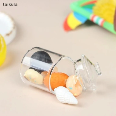 Bình kẹo thủy tinh borosilicate cao chơi búp bê - Phụ kiện nhà Taikula giảm còn 54.120 VND