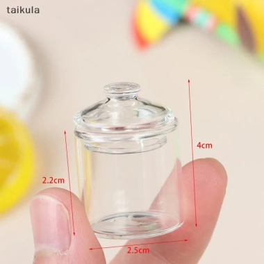 Bình kẹo thủy tinh borosilicate cao chơi búp bê - Phụ kiện nhà Taikula giảm còn 54.120 VND 5 Bình kẹo thủy tinh borosilicate cao chơi búp bê - Phụ kiện nhà Taikula giảm còn 54.120 VND 5