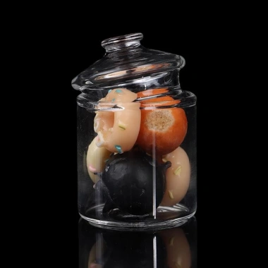 Bình kẹo thủy tinh borosilicate cao chơi búp bê - Phụ kiện nhà Taikula giảm còn 54.120 VND