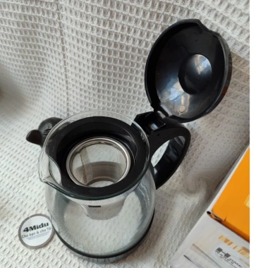 Bình lọc trà thủy tinh 1.300ml sang trọng - Lỗ lọc inox, dùng cho trà và cafe, giá 69k 9 Bình lọc trà thủy tinh 1.300ml sang trọng - Lỗ lọc inox, dùng cho trà và cafe, giá 69k 9