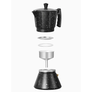 Bình Pha Espresso Moka Pot 150/300ml Siêu Nhẹ Dùng Được Bếp Từ Mayphacaphe_86