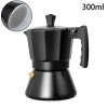 Bình Pha Espresso Moka Pot 150/300ml Siêu Nhẹ Dùng Được Bếp Từ Mayphacaphe_86 7