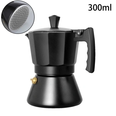 Bình Pha Espresso Moka Pot 150/300ml Siêu Nhẹ Dùng Được Bếp Từ Mayphacaphe_86
