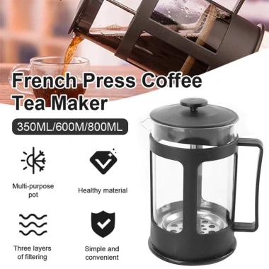 Bình Pha Trà Cà Phê French Press 350ml/600ml Thiết kế sang trọng, giá ưu đãi 319.930₫ 5 Bình Pha Trà Cà Phê French Press 350ml/600ml Thiết kế sang trọng, giá ưu đãi 319.930₫ 5