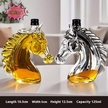 Bình thủy tinh hình ngựa khắc chai - Quà tặng độc đáo cho rượu Bourbon & Brandy, 217.800₫ 3 Bình thủy tinh hình ngựa khắc chai - Quà tặng độc đáo cho rượu Bourbon & Brandy, 217.800₫ 3