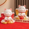Bình Tiền Vinyl Lucky Cat Chống Sốc, Thay Đổi Dung Lượng Lớn, Đồ Trang Trí & Quà Tặng Học Sinh - Giá Ưu Đãi 3