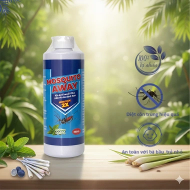 Bình xịt Muỗi Kiến Gián sinh học MOSQUITO 500ml - Đuổi côn trùng hiệu quả, an toàn, giá chỉ 91.000 VND