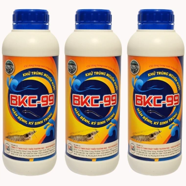 BKC 99 - Thuốc diệt khuẩn, sạt trùng, làm sạch nước ao nuôi, chỉ 200.000đ (giảm từ 260.000đ) 3 BKC 99 - Thuốc diệt khuẩn, sạt trùng, làm sạch nước ao nuôi, chỉ 200.000đ (giảm từ 260.000đ) 3