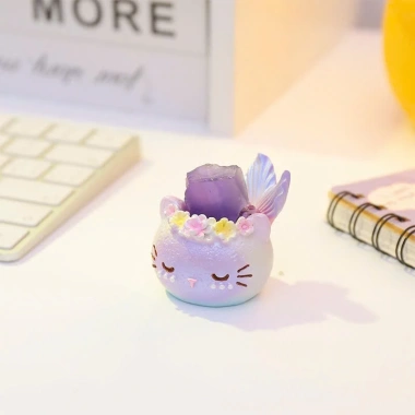 BLINDBOX Mô hình Nàng tiên cá Meow Crystal Little Bean 15+ - Hộp A061 Giá chỉ 91.000₫