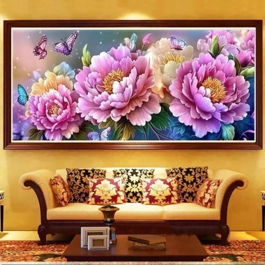 Blossoming Rich Print Cross Stitch Thêu Handmade - Chất Liệu Riêng Gói 2.026 Phong Cách Mới Giá 739.041 VND