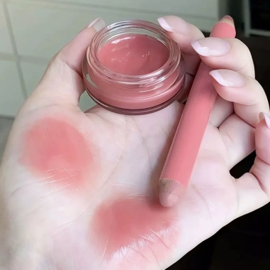 Blush Cream Fxzz Bút Hai Đầu Contouring Pen Đa Năng Stick - Phong Cách Mơ Hồng, Mở Rộng Thu Nhỏ