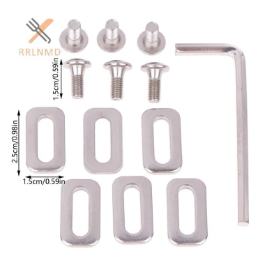 Bộ 1 Bàn Đạp Cleats Vòng Đệm SPD Vít M5 Gioăng Xe Đạp Phụ Kiện Giá 68,090 VND