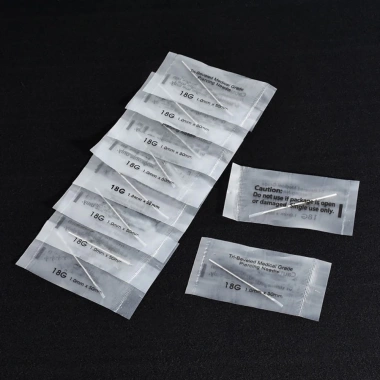 Bộ 10 cây kim xỏ khuyên đa kích cỡ 12-20g, giá ưu đãi 48.718 VND – chất lượng cao, an toàn