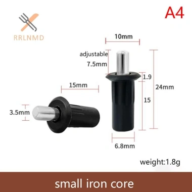 Bộ 10 Đệm Lò Xo Tủ Cửa Pin Trên Dưới Trục Trung Tâm Phụ Kiện Nội Thất Mới 10