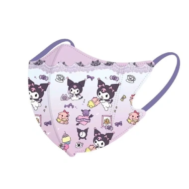 Bộ 10 khẩu trang Kuromi đa mẫu cho bé 3-10 tuổi, mềm thoáng, chỉ 16.000₫ 6