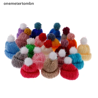 Bộ 10 mũ beanie 3.5cm cho búp bê, màu đa dạng, giá giảm 47.630₫