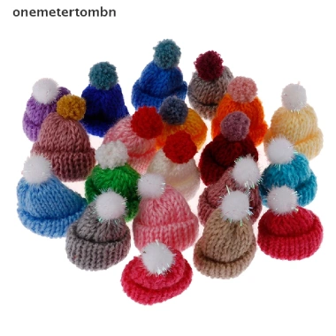 Bộ 10 mũ beanie 3.5cm cho búp bê, màu đa dạng, giá giảm 47.630₫