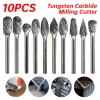 Bộ 10 mũi mài VONFRAM siêu cứng khắc hợp kim thép: Mài kim loại, gỗ, nhựa, giá 107k