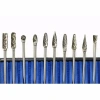 Bộ 10 mũi mài VONFRAM siêu cứng khắc hợp kim thép: Mài kim loại, gỗ, nhựa, giá 107k 2