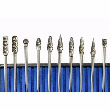 Bộ 10 mũi mài VONFRAM siêu cứng khắc hợp kim thép: Mài kim loại, gỗ, nhựa, giá 107k 2