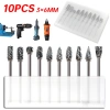 Bộ 10 mũi mài VONFRAM siêu cứng khắc hợp kim thép: Mài kim loại, gỗ, nhựa, giá 107k 3