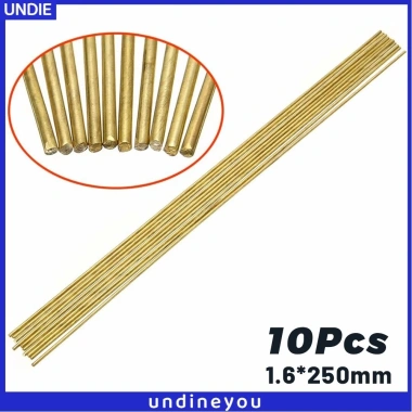 Bộ 10 que dây đồng thau 1.6mm x 250mm: Độ bền cao, giá ưu đãi 61.600 VND