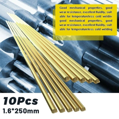 Bộ 10 que dây đồng thau 1.6mm x 250mm: Độ bền cao, giá ưu đãi 61.600 VND