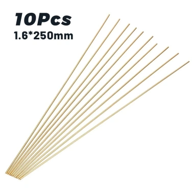 Bộ 10 que dây đồng thau 1.6mm x 250mm: Độ bền cao, giá ưu đãi 61.600 VND 4 Bộ 10 que dây đồng thau 1.6mm x 250mm: Độ bền cao, giá ưu đãi 61.600 VND 4