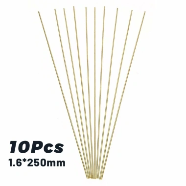 Bộ 10 que dây đồng thau 1.6mm x 250mm: Độ bền cao, giá ưu đãi 61.600 VND