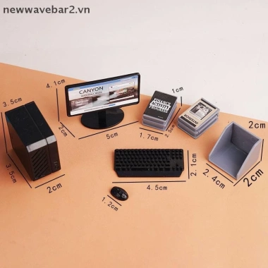 Bộ 1/12 Nhà Búp Bê Bàn Phím Máy Tính Thu Nhỏ – Bàn Ghế Trang Trí Nội Thất Phòng Học, Giá Ưu Đãi 83.325₫ 8 Bộ 1/12 Nhà Búp Bê Bàn Phím Máy Tính Thu Nhỏ – Bàn Ghế Trang Trí Nội Thất Phòng Học, Giá Ưu Đãi 83.325₫ 8