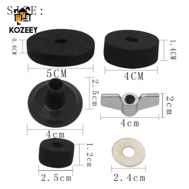Bộ 18 chi tiết sửa chữa chũm chọe nỉ Hi‑Hat – ly hợp, cup, phụ kiện trống giá ưu đãi