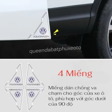 Bộ 2-4 Miếng Dán Góc Cửa Xe Hơi Silicon Trong Suốt Chống Va Chạm Trầy Xước - Lo Go Đa Dạng Hãng Xe - Gia 22.000 VND 9