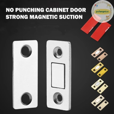 Bộ 2 Cái Tủ Từ Bắt Nam Châm Pufangnice Chặn Cửa Ẩn Đóng Vít, Phần Cứng VN 39.820đ