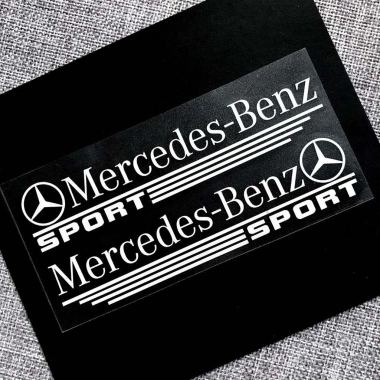 Bộ 2 Đề Can Dán Gương Chiếu Hậu Mercedes-Benz AMG C200 C260 S400 S450 G350 G500 - Giá chỉ 68.072 VND