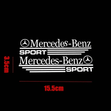 Bộ 2 Đề Can Dán Gương Chiếu Hậu Mercedes-Benz AMG C200 C260 S400 S450 G350 G500 - Giá chỉ 68.072 VND
