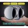 Bộ 2 Gương Cầu Lồi Kiểu Cốc Hút Viền Bạc Xoay 360°, Xóa Điểm Mù - Giá 60.000 2