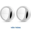 Bộ 2 Gương Cầu Lồi Mini Gắn Kính Chiếu Hậu Xe Ô Tô Trắng – Tầm Nhìn Rộng, Dễ Lắp Đặt