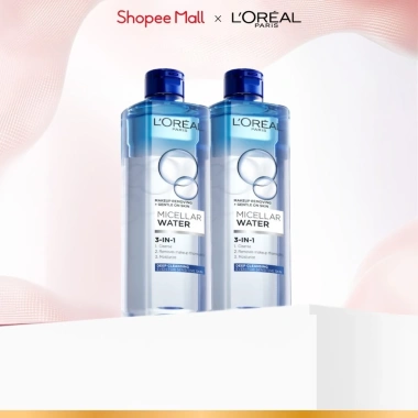 Bộ 2 nước tẩy trang 3in1 LOreal Paris 400ml làm sạch sâu dưỡng da giá 411.000đ Bộ 2 nước tẩy trang 3in1 LOreal Paris 400ml làm sạch sâu dưỡng da giá 411.000đ