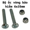 Bộ 2 Ốc Tán Vòng Bảo Hiểm - Giá Ưu Đãi 9.520₫, Độ Bền Cao, Lắp Đặt Dễ Dàng 10