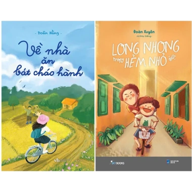Bộ 2 Sách Về Nhà Ăn Bát Cháo Hành và Long Nhong Trong Ngõ Hẻm Giá ưu đãi 87,150 VND 6