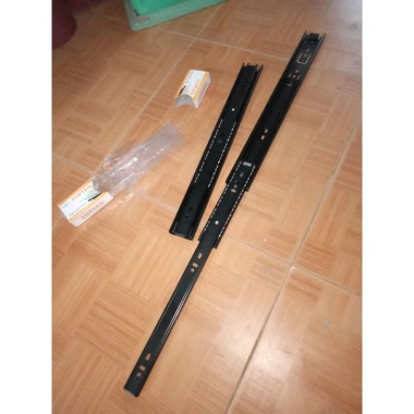 Bộ 2 thanh ray bi 3 tầng 20-50 cm mạ kẽm, 3 lần chuyển động êm ái - Giá 30.000 VNĐ 4 Bộ 2 thanh ray bi 3 tầng 20-50 cm mạ kẽm, 3 lần chuyển động êm ái - Giá 30.000 VNĐ 4