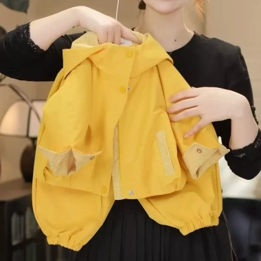 Bộ 2 Trang Phục Hàn Quốc cho Bé Trai & Bé Gái Mùa Thu - Áo Gió Thời Trang Giá 329k