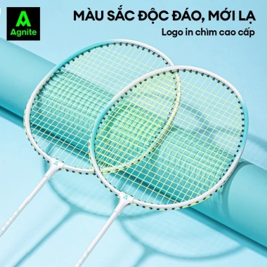 Bộ 2 vợt cầu lông DelixAgnite thế hệ mới - Giá chỉ 146.000đ, siêu bền, tặng túi đựng, nhiều mẫu mã