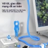 Bộ 24 Nắp Đậy Cổng Mạng RJ45 Chống Bụi Bẩn Zoerax và Chìa Khóa Giá 107.800 VND 2