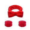 Bộ 3 Băng Đô Lông Cừu San Hô Thấm Hút Nước Rửa Mặt & Cổ Tay - Giá Ưu Đãi 43.200đ 10