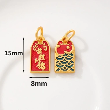 Bộ 3 Charm Tết treo may mắn - bon sai, chậu hoa len, thú bông handmade, chỉ 15.000 10 Bộ 3 Charm Tết treo may mắn - bon sai, chậu hoa len, thú bông handmade, chỉ 15.000 10