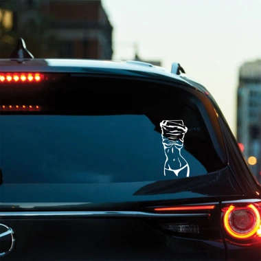 Bộ 32 miếng dán JDM Anime phản quang chống thấm nước cho xe hơi - Decal tạo kiểu, dán cửa, thân xe, cửa sổ